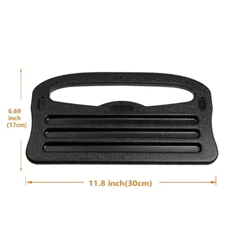 Car steering wheel, small table, car mounted dining plate, car mount, flatbed, car interior dining table, dining table